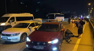 Kocaeli'de zincirleme trafik kazasında 3 kişi yaralandı