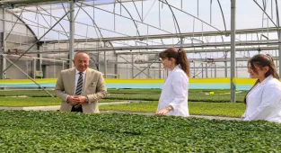 Meram Belediye Başkanı Kavuş, Konya Fide'de incelemede bulundu