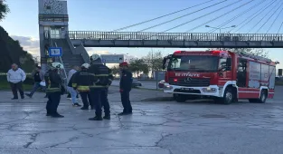 Samsun'daki heyelan bölgesinde 5 katlı bina tedbir amacıyla tahliye edildi