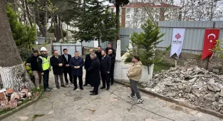 Sinop'ta 675 yıllık tarihi türbe restore ediliyor