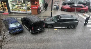 Sivas'ta sağanak ve dolu etkili oldu 