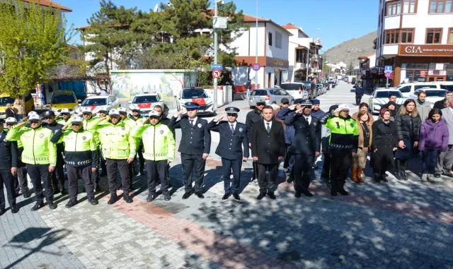 Sivrihisar'da Türk Polis Teşkilatının 180. kuruluş yılı törenle kutlandı