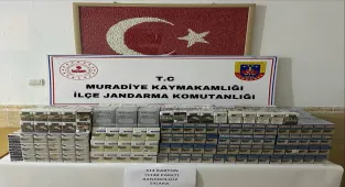 Van'da 3 bin 140 paket kaçak sigara ele geçirildi