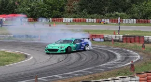 Apex Masters Türkiye Drift Şampiyonası'nın ilk yarışı, Kocaeli'de yapıldı