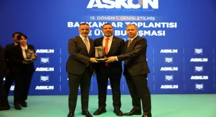 ASKON Kırıkkale Şube Başkanı Geyik'e başarı ödülü