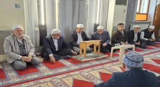 Bilge köyü katliamında hayatını kaybeden imam Hacı Kazım Ozan için mevlit okutuldu