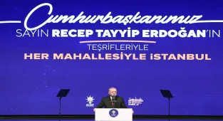 Cumhurbaşkanı ve AK Parti Genel Başkanı Erdoğan, 