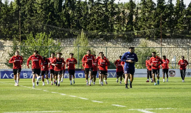 Gaziantep FK, Alanyaspor maçının hazırlıklarına başladı