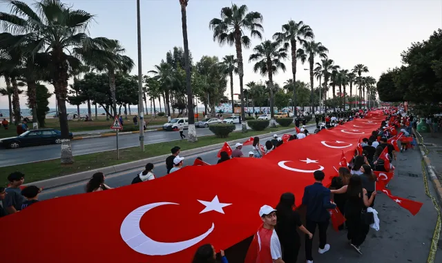 Hatay'da 19 Mayıs Atatürk'ü Anma, Gençlik ve Spor Bayramı kutlandı