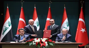 Irak Başbakanı Sudani, Cumhurbaşkanı Erdoğan ile ortak basın toplantısında konuştu: (1)