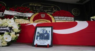 Kıbrıs Barış Harekatı'nın komutanlarından İbrahim Neşet İkiz için cenaze töreni