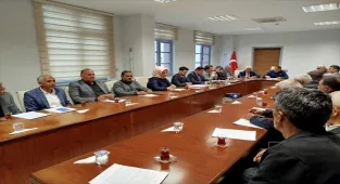 Korgun'da muhtarlar toplantısı yapıldı