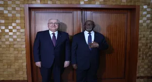 Milli Savunma Bakanı Güler, Kamerun Dışişleri Bakanı Mbella ile görüştü