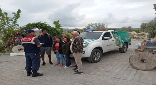 Nevşehir'de jandarmadan çevre bilinci etkinliği