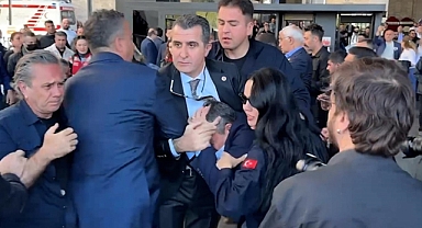 Özgür Özel'e yumruklu saldırı!