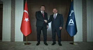 Saadet Partisi Genel Başkanı Arıkan'dan, Anahtar Parti'ye ziyaret