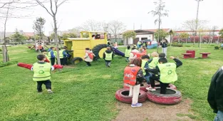 Samsun'da çevre bilinci çocuklara eğitici etkinliklerle öğretiliyor