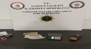 Samsun'da düzenlenen uyuşturucu operasyonunda 1 zanlı yakalandı