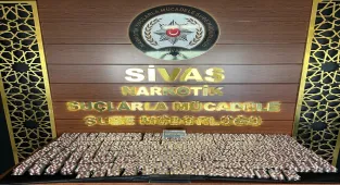 Sivas'ta uyuşturucu operasyonunda 3 zanlı tutuklandı