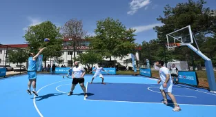 Türkiye Sigorta 3x3 Basketbol Turnuvaları, Gaziantep'te devam ediyor