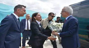 Ulaştırma ve Altyapı Bakanı Uraloğlu, Eskişehir'de TÜRASAŞ Araç Teslim Töreni'nde konuştu: