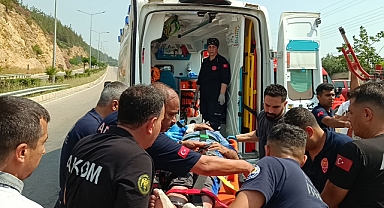 Adana'da elektrik akımına kapılan boyacı yaralandı