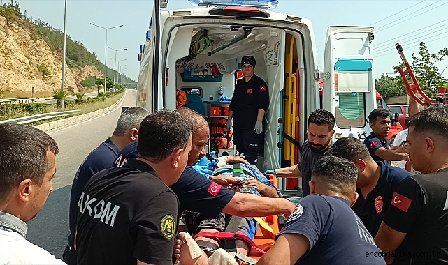 Adana'da elektrik akımına kapılan boyacı yaralandı