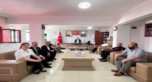 AK Parti Beypazarı İlçe Başkanlığında bayramlaşma programı