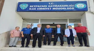 AK Parti Beypazarı İlçe Başkanlığının bayram ziyaretleri sürüyor