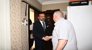 AK Parti Genel Başkan Yardımcısı Zorlu'dan Annemiz projesi kapsamında şehit ailesine ziyaret: