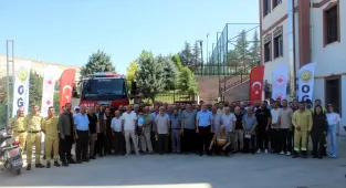 Beypazarı'nda din görevlileri orman yangınlarına karşı bilgilendirildi