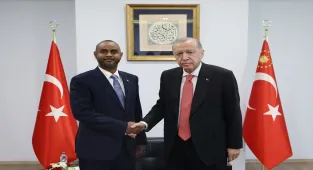 Cumhurbaşkanı Erdoğan, Somali Limanlar ve Deniz Ulaştırma Bakanı Nur'u kabul etti