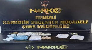 Denizli'de midesinde uyuşturucu tespit edilen şüpheli tutuklandı