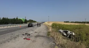 Edirne'de iki aracın çarpıştığı kazada 1 kişi öldü, 1 kişi yaralandı