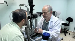 Göz sağlığı için yüzme sonrası 