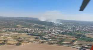 GÜNCELLEME - Aydın'da ziraat alanında çıkan yangın kontrol altına alındı