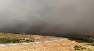 GÜNCELLEME - Manisa'nın Akhisar ilçesinde orman yangını çıktı