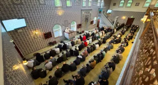 Hollanda'da Kurban Bayramı namazı kılındı