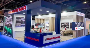 KARDEMİR, Middle East Rail 2025 Fuarına katıldı