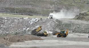 Kayseri'de hafriyat işlemi örnek modelle yönetiliyor 