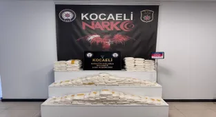 Kocaeli'de 82 kilogram sentetik uyuşturucu ele geçirildi