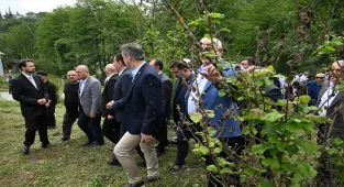 TBMM Komisyonu, Düzce ve Sakarya'da zirai dondan etkilenen bahçeleri inceledi