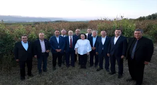 TBMM Zirai Don Komisyonu üyeleri, Mersin'de narenciye bahçelerini inceledi