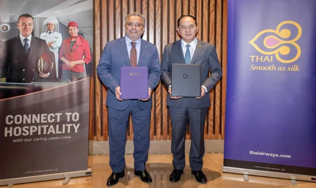 THY ile Tayland'ın hava yolu şirketi Thai Airways arasında işbirliği