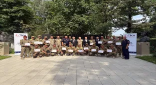 Türk jandarması, TİKA'nın desteğiyle Kırgızistan'da patlama sonrası olay yeri inceleme eğitimi verdi