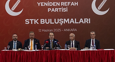 YRP Genel Başkanı Erbakan, STK Buluşmaları programında konuştu