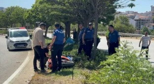 Bilecik'te motosikletin refüje çarptığı kazada ağır yaralanan genç öldü