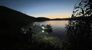 Bolu'da gölette kaybolan genç için arama çalışması başlatıldı