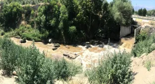 Çiftçinin sulama suyunu kirleten DESKİ'ye 1 milyon 671 bin lira ceza uygulandı