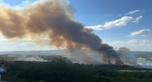 GÜNCELLEME 3 - Tekirdağ'daki orman yangını kısmen kontrol altına alındı